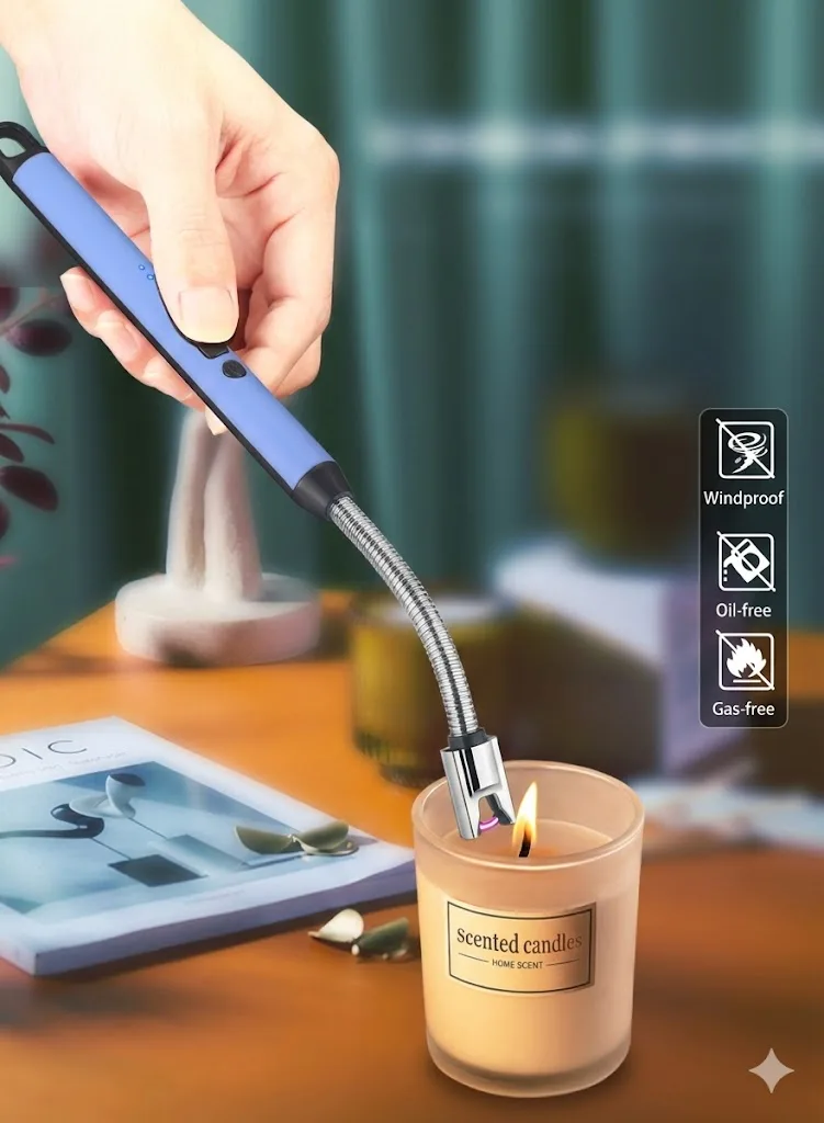 USB-C Rechargeable Electric Arc Lighter view 2