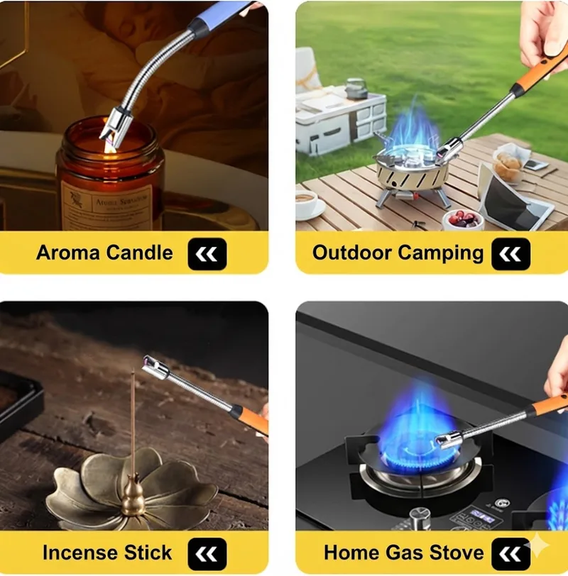 USB-C Rechargeable Electric Arc Lighter view 3