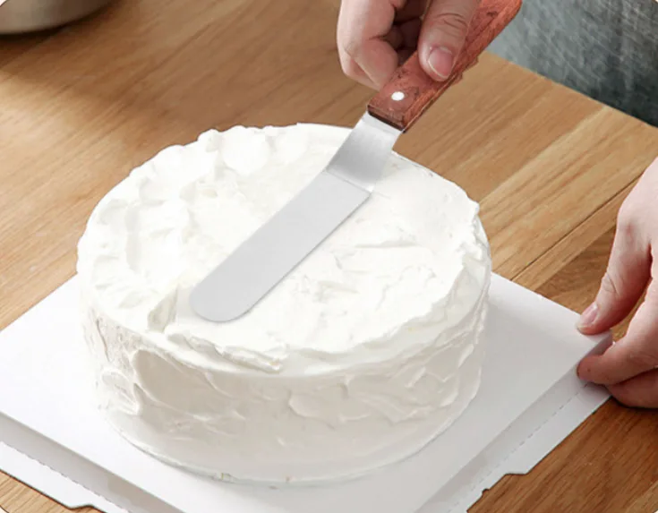 Stainless Steel Offset Icing Spatula