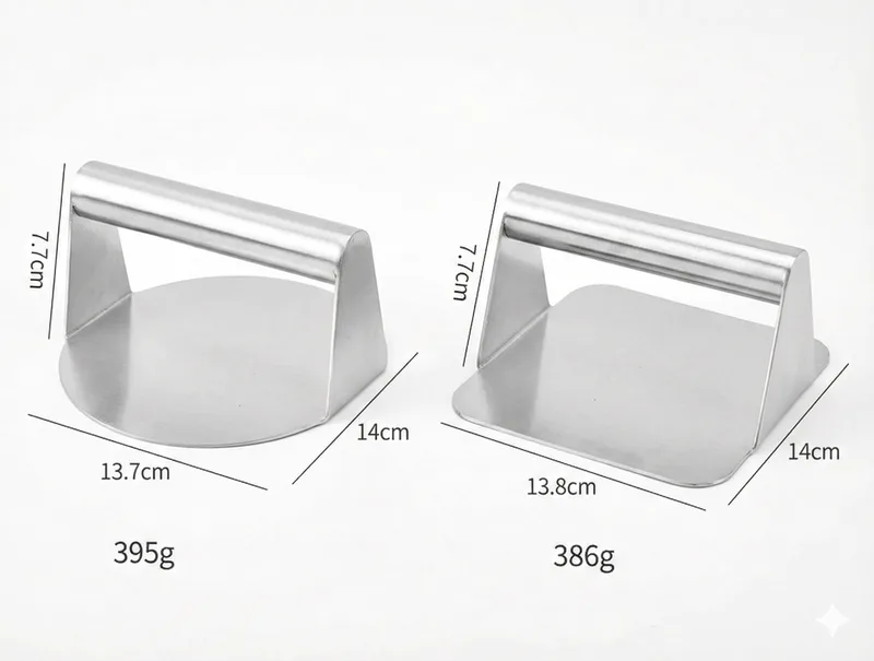 Stainless Steel Meat Press & Grill Weight
