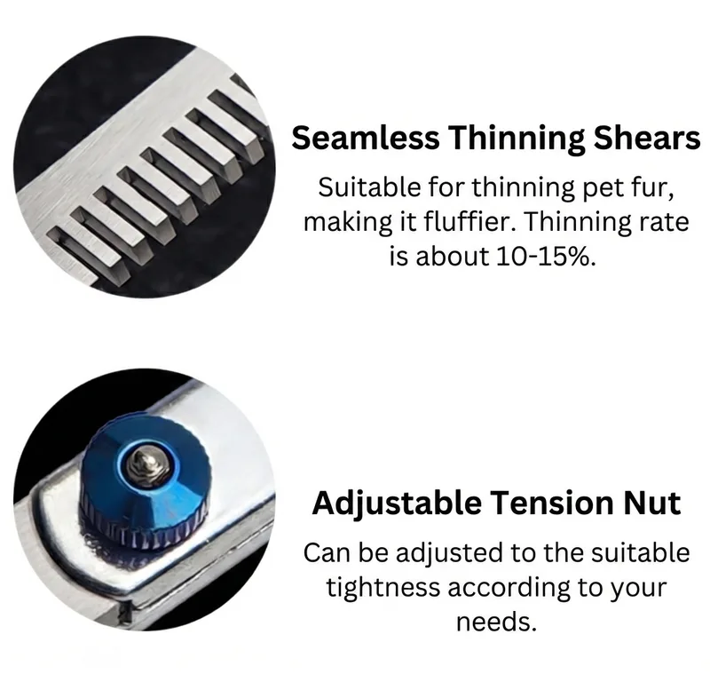 HomeGroom 6″ Pet Grooming Shears Set