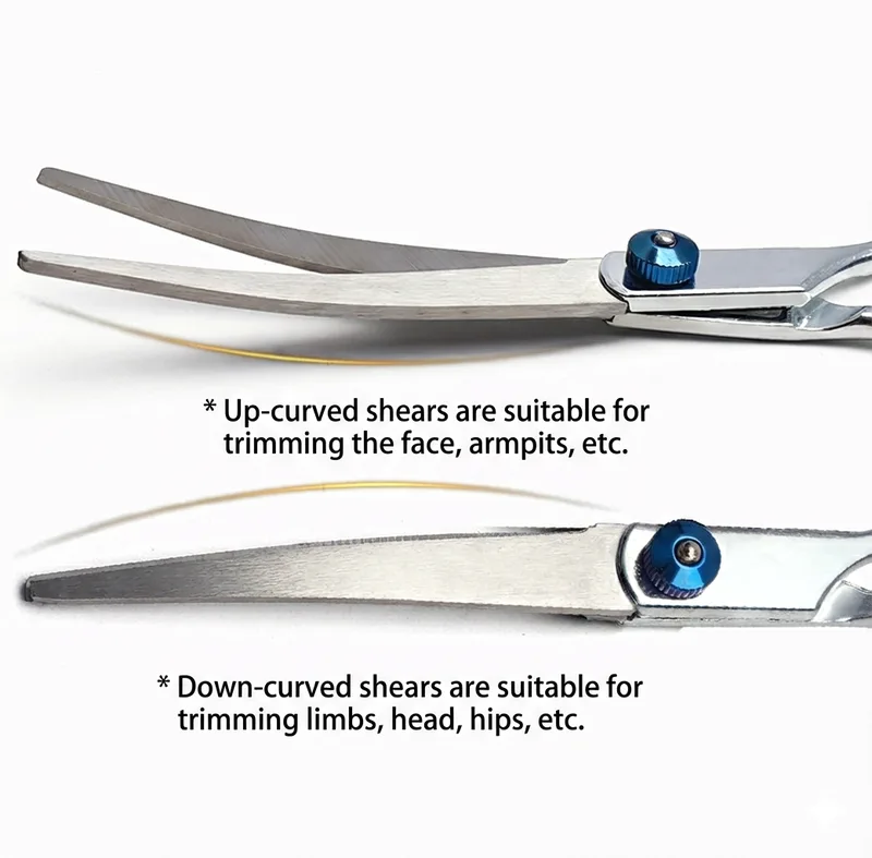 HomeGroom 6″ Pet Grooming Shears Set view 2
