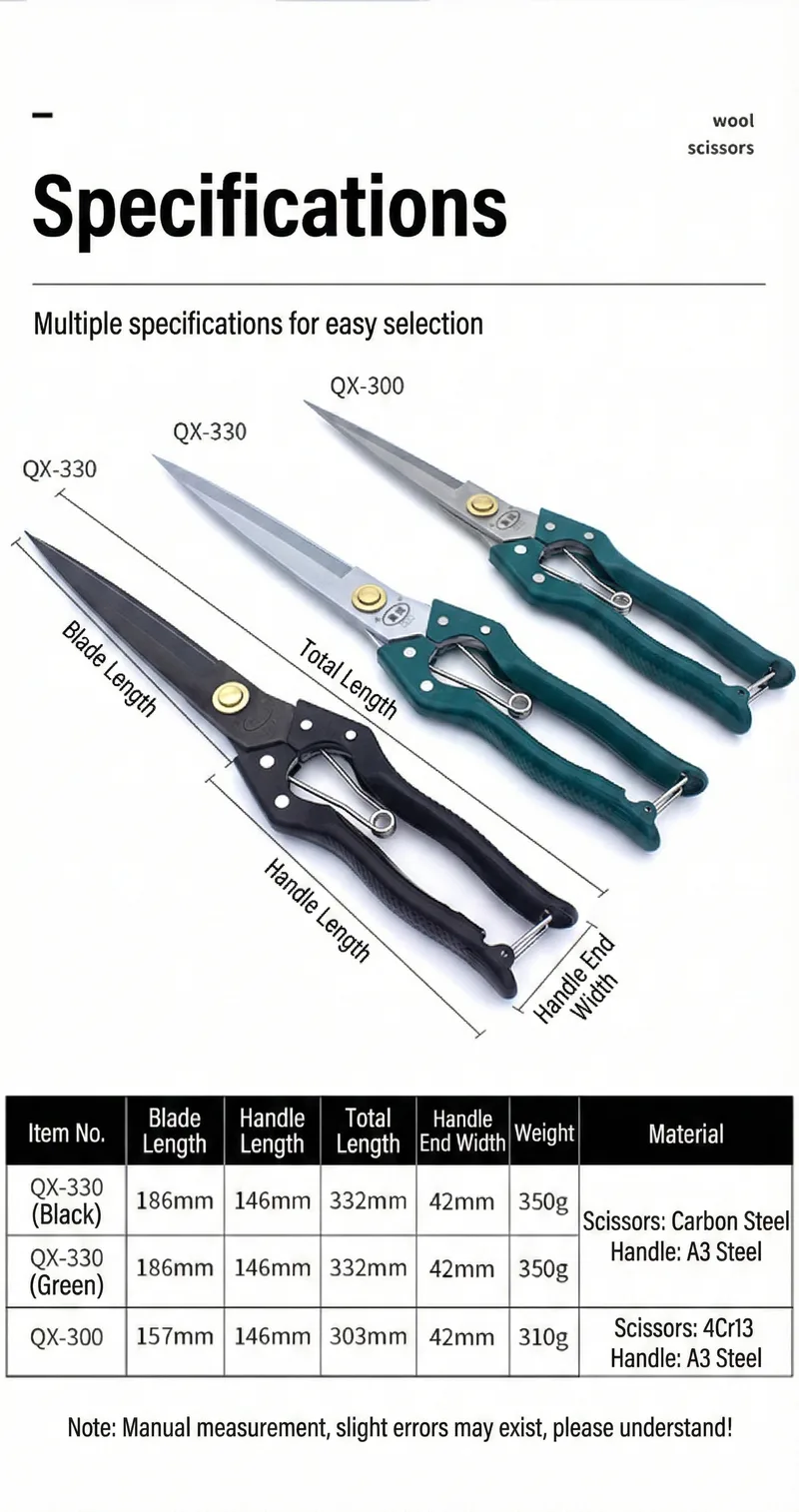 ShearPro QX Wool Shears view 2