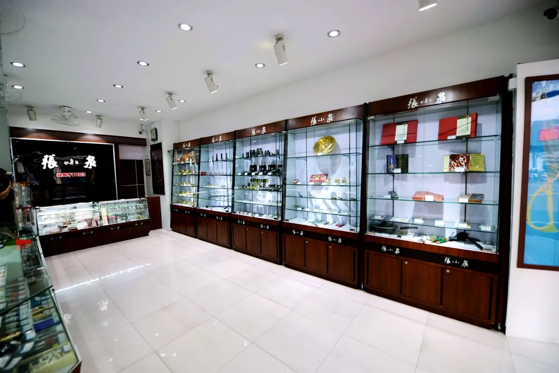 Store interior product display